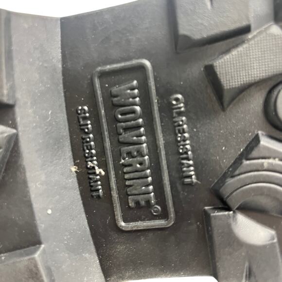 Wolverine Brown Leather Pull-On Work Boots Men’s 13 EW W10682 - Picture 7 of 16